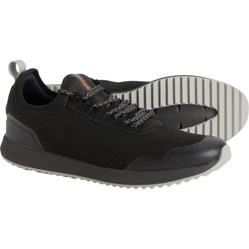 SWIMS Tasso Runner Shoes / Sneakers - NEW Mens Size 9 Black - #47955-OFCL